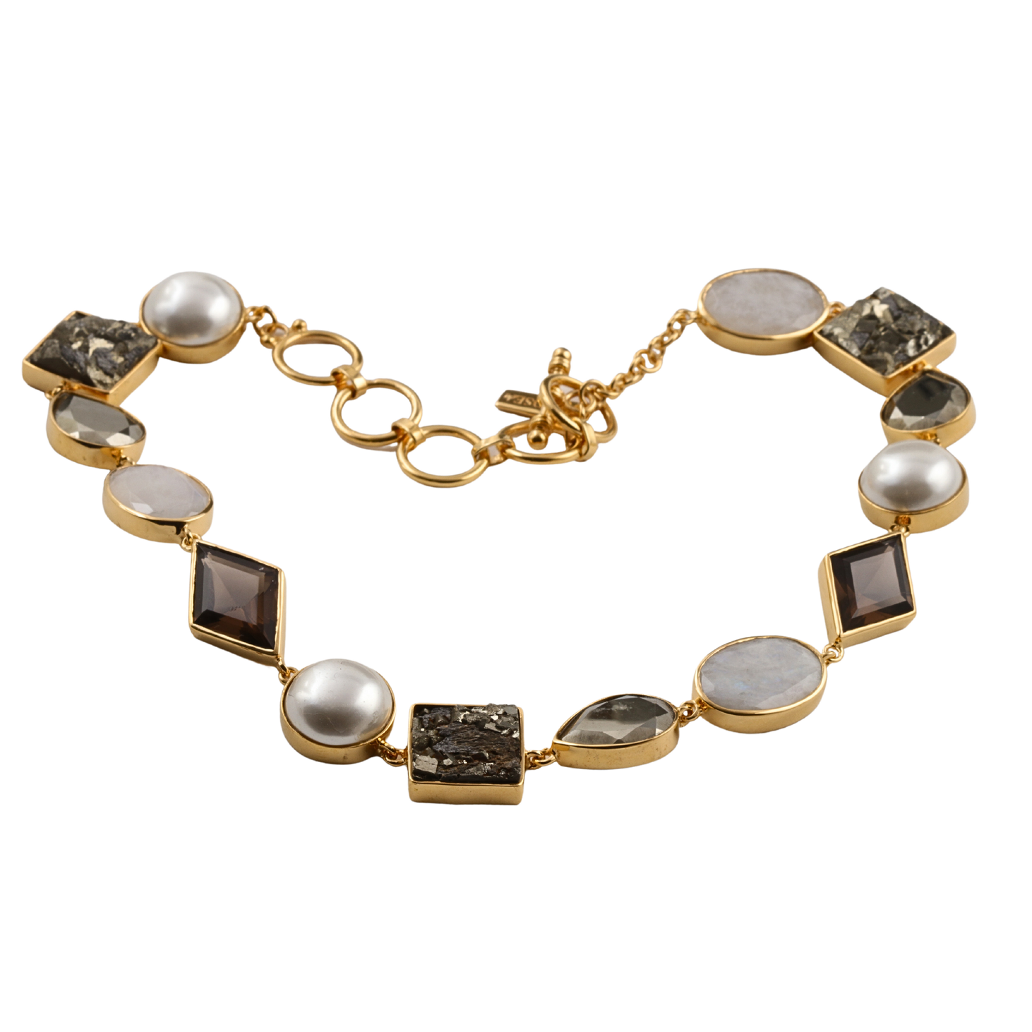 Siren Collar Necklace Aqua Cool