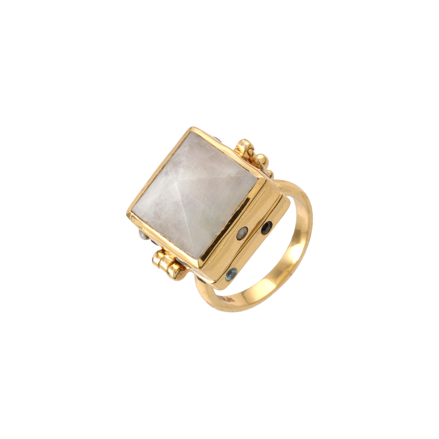 Treasure Box Moonstone Ring