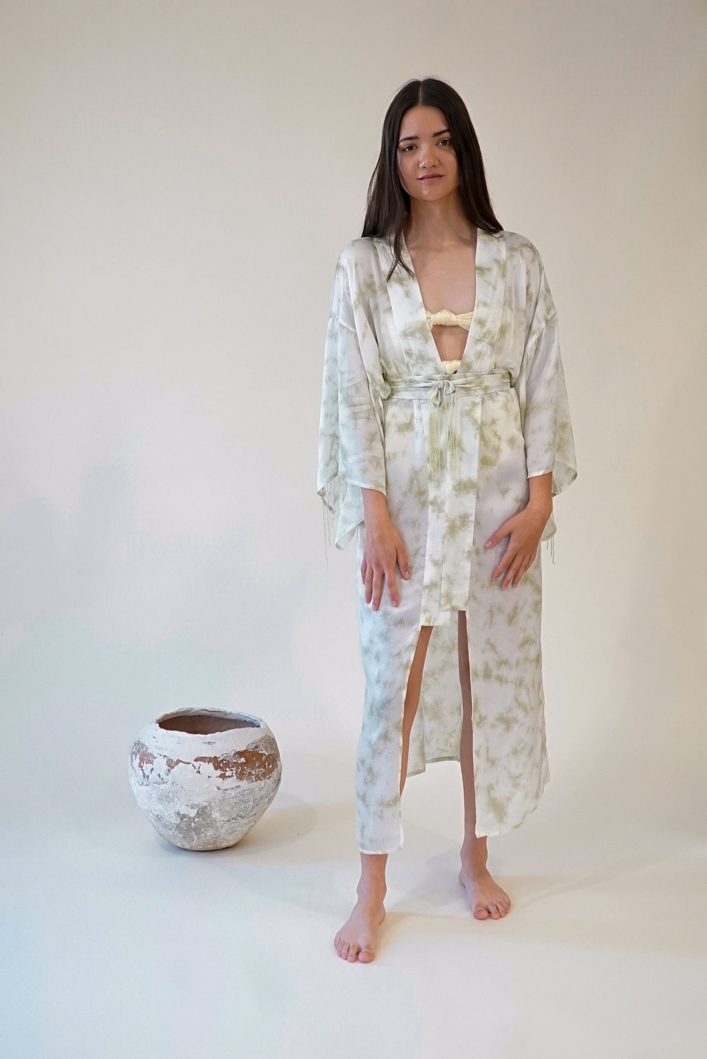 Kai Kimono Sage Moon